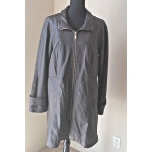 CENTIGRADE WOMENS LEATHER JACKET W/FUR REMOVABLE LINING SIZE MED	BN301